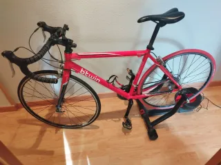 Bicicleta Carretera Triban 3 Talla 54 + Rodillo