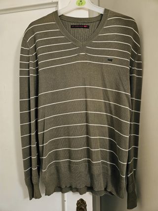 Jersey Levi's Rayas Talla M Verde
