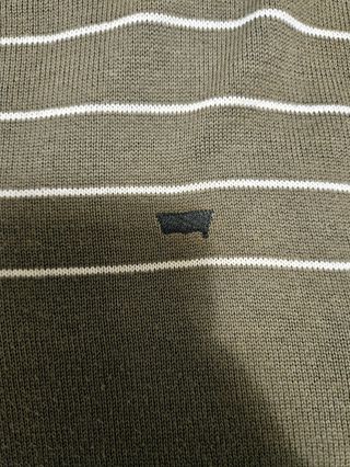 Jersey Levi's Rayas Talla M Verde