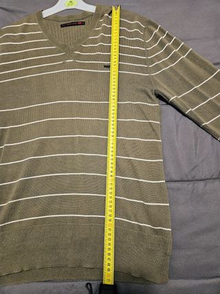 Jersey Levi's Rayas Talla M Verde