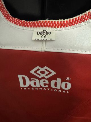 Chaleco Peto Daedo Taekwondo Talla 0