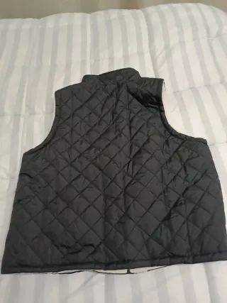 Chaleco acolchado negro