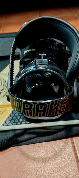 Tabla de Snowboard con Fijaciones