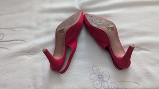 Zapatos de ante rojo Kylie