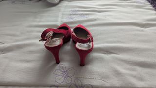 Zapatos de ante rojo Kylie