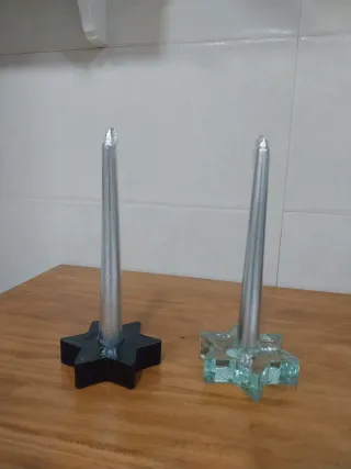 Portacandele in vetro