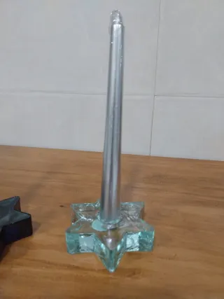 Portacandele in vetro