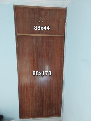 Puerta de armario de madera 88x178