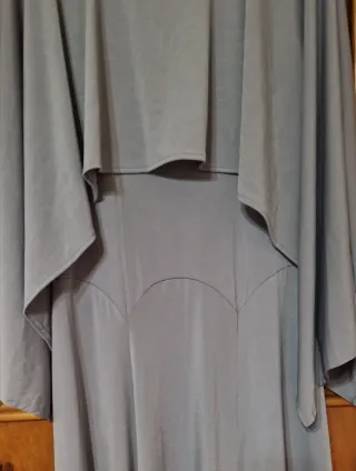 Abito da sera grigio donna