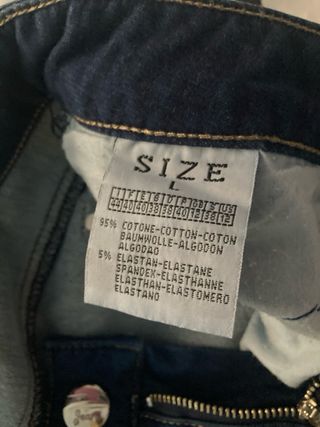 Pantalón vaquero Fionina Vintage Azul