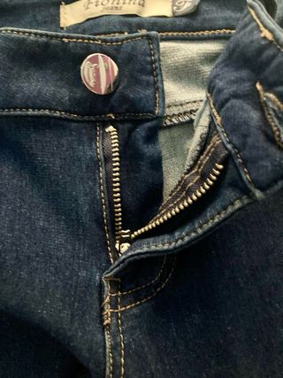 Pantalón vaquero Fionina Vintage Azul