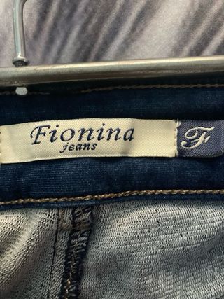 Pantalón vaquero Fionina Vintage Azul
