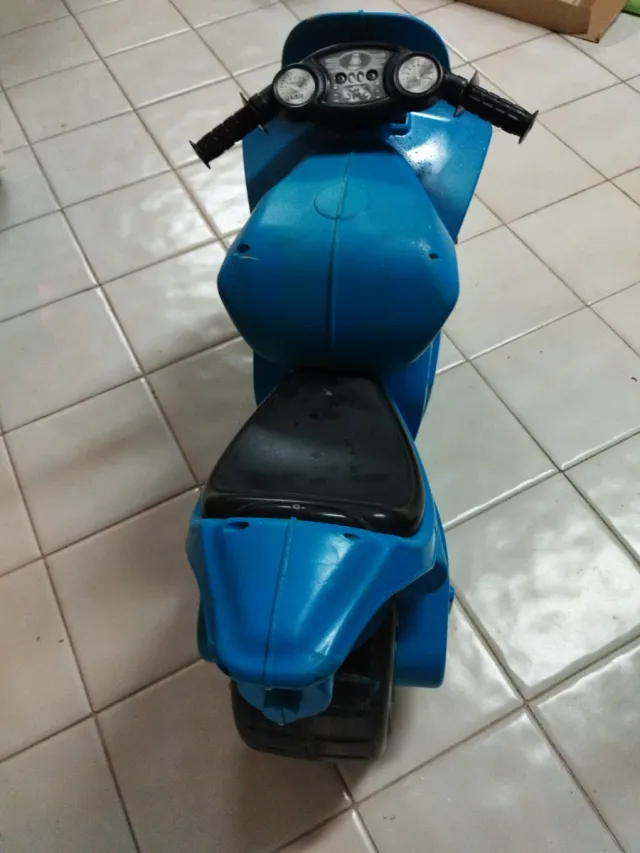 Moto infantil XXL azul