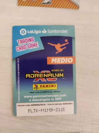 Cromos de fútbol Adrenalyn XL 2020-2021