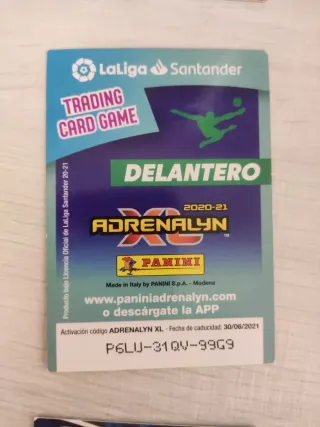 Cromos de fútbol Adrenalyn XL 2020-2021