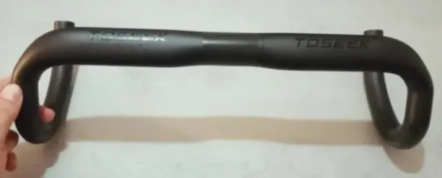 Manillar de Fibra deCarbono TOSEEK, Bicis Carreras