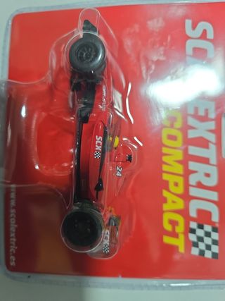 Coche Scalextric Compact F1 Rojo Nuevo Slot,ninco,