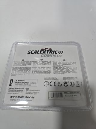 Coche Scalextric Compact F1 Rojo Nuevo Slot,ninco,