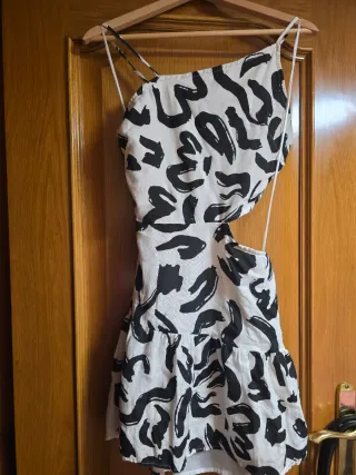 Vestido Stradivarius estampado