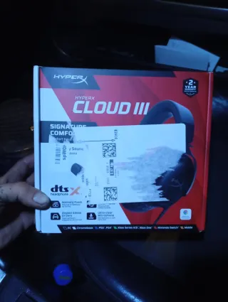 Auricolari da Gaming Hyperx Cloud III con DTS Headphone:X