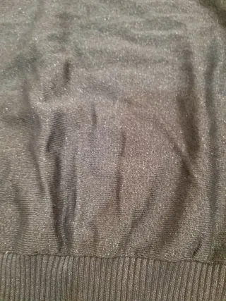 Blusa negra manga murciélago