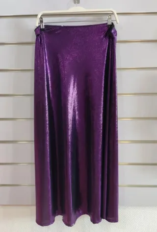 Falda larga fiesta morada
