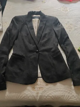 Americana Zara Gris Talla XS