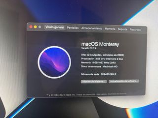 iMac Plata + Mouse + Teclado Apple Original