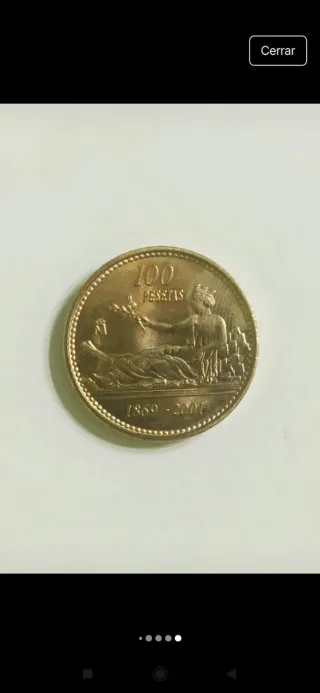 3 Monedas 100 Pesetas JC I, 1982/8-2001 (S/C).