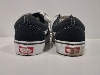 Vans Old Skool Mujer Negras con detalles en blanco