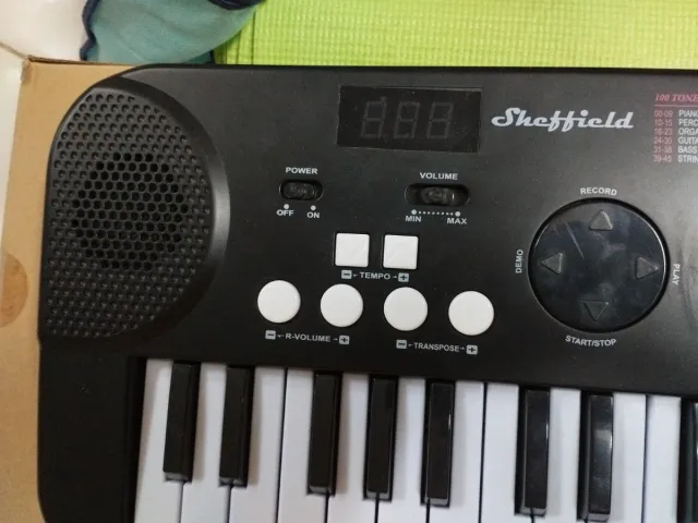 Teclado Piano Infantil Sheffield