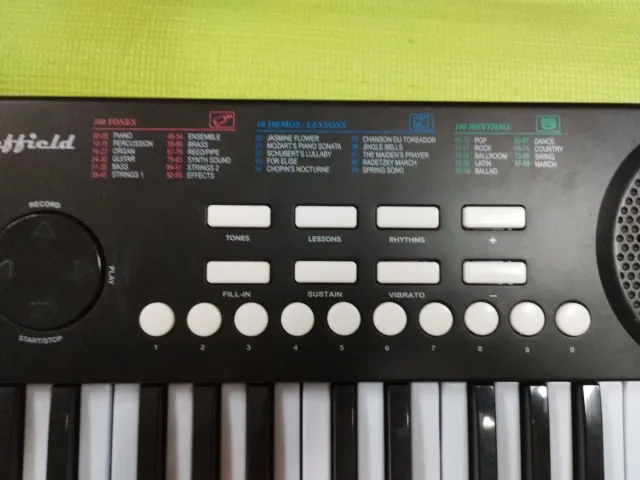 Teclado Piano Infantil Sheffield