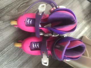 Patin para niña rosa y viola