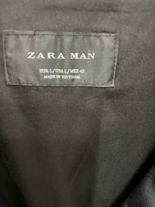 Chaqueta Zara Azul Marino Talla L