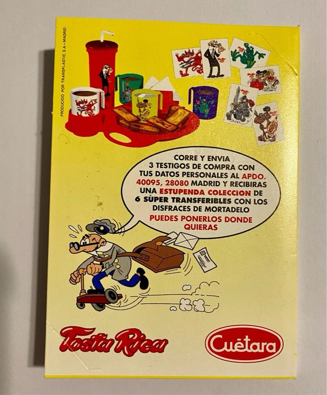 Mini História Mortadelo e Filemon Tosta Rica