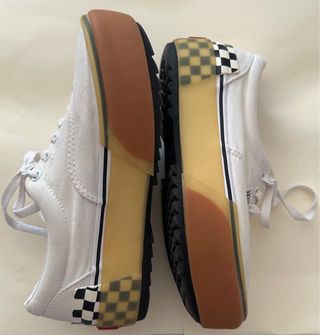 Zapatillas Vans Plataforma Checkerboard