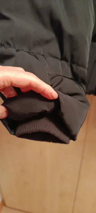 Chaqueta acolchada Pull&Bear negra