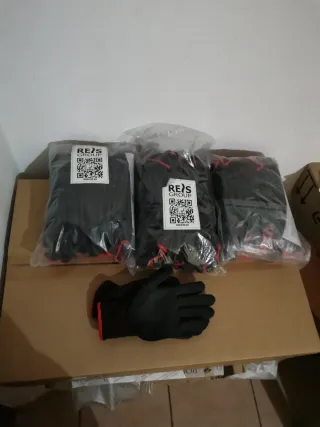 36 paia guanti da lavoro neri