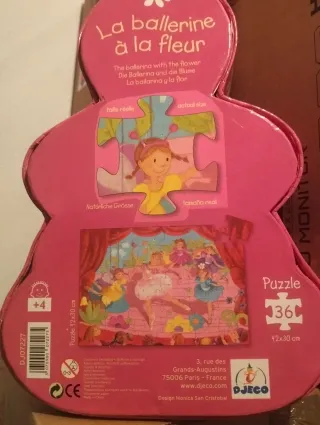 Puzzle Djeco Bailarina 36 Piezas