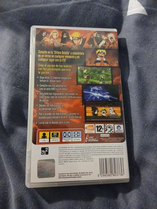 Naruto Ultimate Ninja Heroes PSP