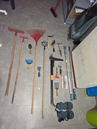 Lote Herramientas Jardín y Hogar