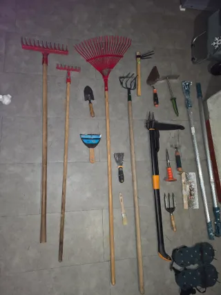 Lote Herramientas Jardín y Hogar