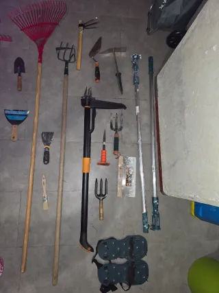 Lote Herramientas Jardín y Hogar