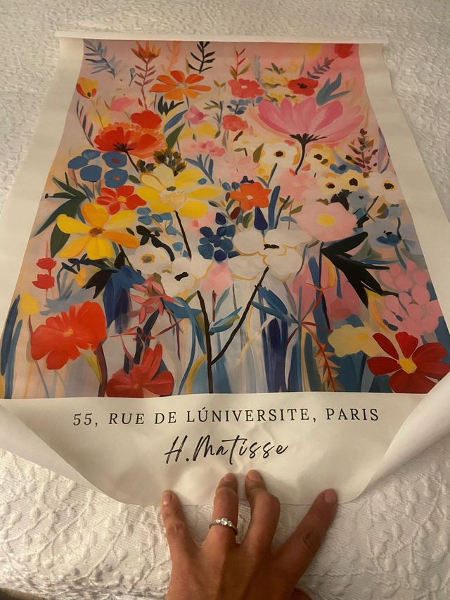 Lámina Decorativa H. Matisse 55, Rue de l'Universi