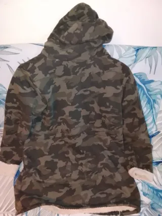 Abrigo Camuflaje Forro Polar