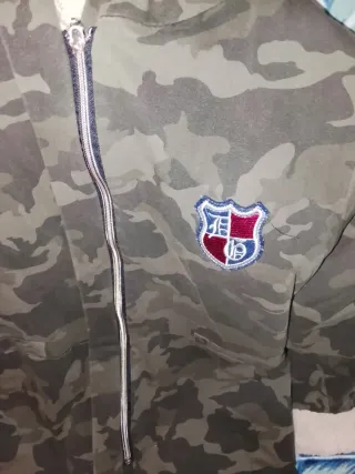 Abrigo Camuflaje Forro Polar