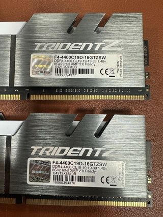 G.Skill TridentZ DDR4 16GB (8GBx2) 4400MHz#394377