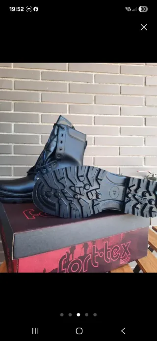 Botas militares seguridad talla 44