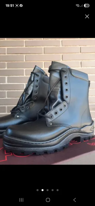 Botas militares seguridad talla 44