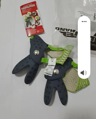 Protezioni Level pe guanti da sci Tg.JXS/JS/S/L/XL